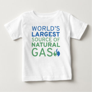 World’s Largest Source Of Natural Gas Baby T-Shirt