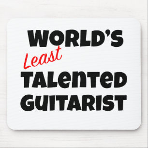 World’s Least Talented Guitarist Mouse Mat