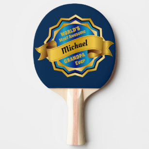 Happy Birthday Happy Birthday Ping Pong Table Tennis Paddles Zazzle Co Uk