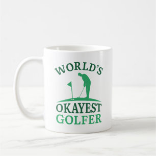 World’s Okayest Golfer Coffee Mug