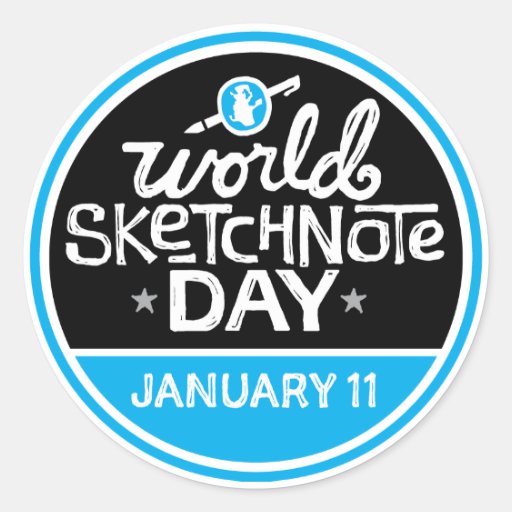 Image of World Sketchnote Day Stickers