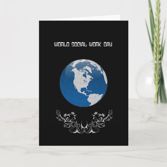 World Social Work Day Card (Front)