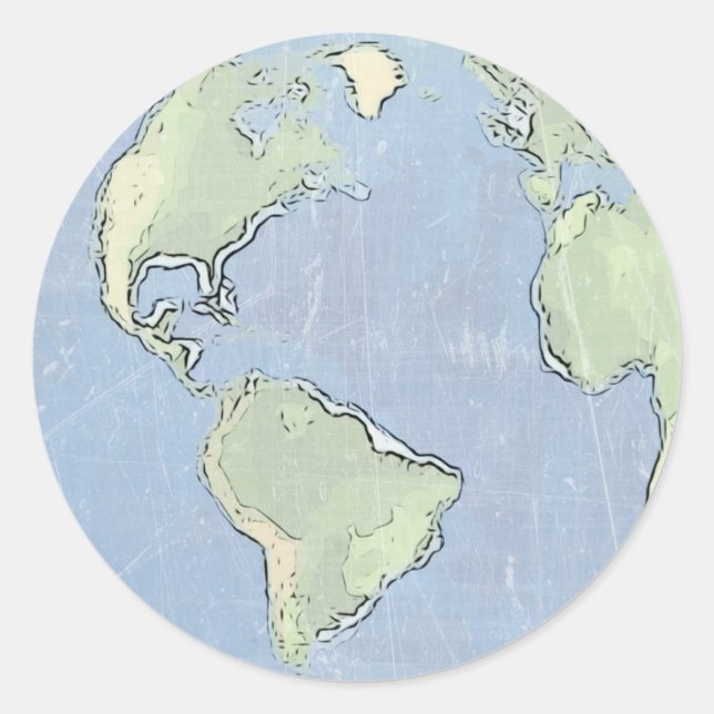 World Sticker (Front)