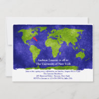 World Studies Graduation/Going Away Party Invites