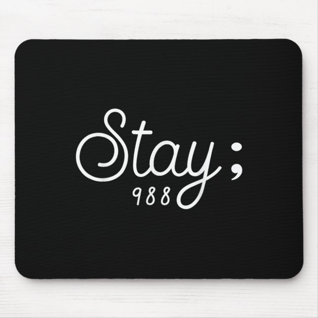 World Suicide Prevention Awareness Day Men Women S Mouse Mat (Front)