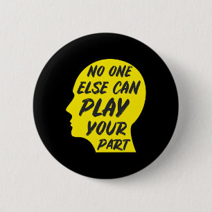 World Suicide Prevention Awareness Day Yellow 1  6 Cm Round Badge