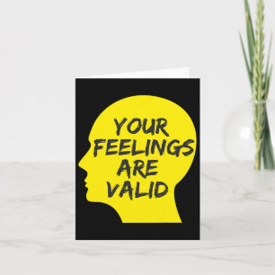 World Suicide Prevention Awareness Day Yellow 2 Card