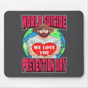 World Suicide Prevention Day Motivational Dad Sept Mouse Mat