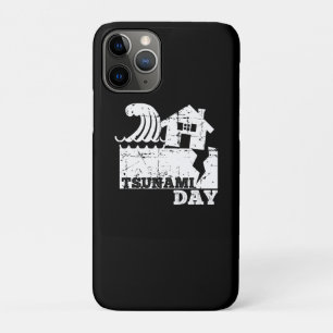 World Sunami Day A Famous Kanagawa Painting iPhone 11 Pro Case