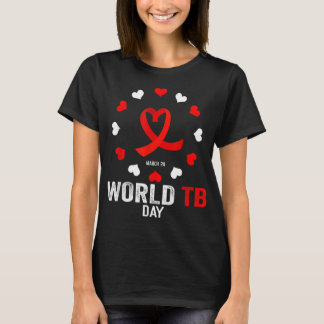 World TB Day Vintage Tuberculosis Awareness End TB T-Shirt