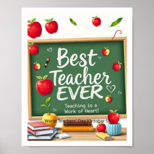 World Teachers’ Day Appreciation Designs  Poster