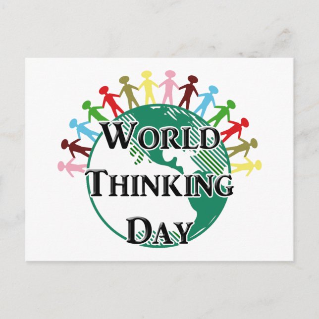World Thinking Day Postcard (Front)