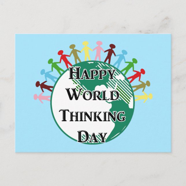 World Thinking Day   Postcard (Front)
