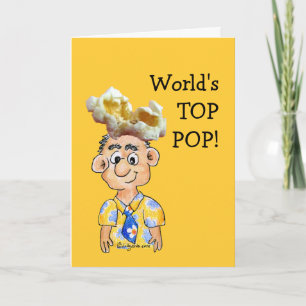 World Top Pop -Fathers Day Card