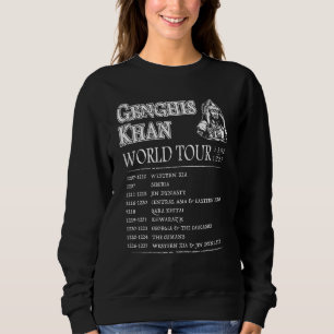World Tour Genghis Khan - Historic Mongolian Empir Sweatshirt