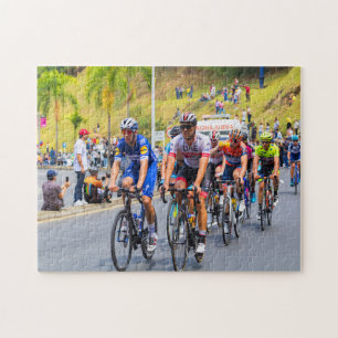 World Tour Race For Cycling Jigsaw Puzzle