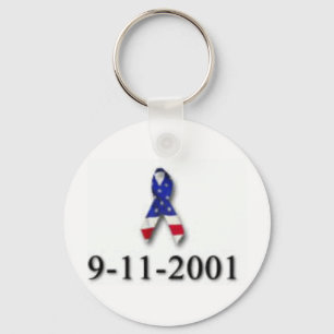 WORLD TRADE CENTER 9-11 DESIGN KEY RING