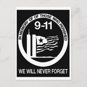 WORLD TRADE CENTER 9/11 POSTCARD