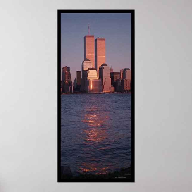 World Trade Center at Sunset Poster (Front)