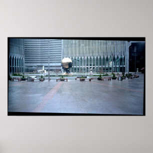 World Trade Center park Poster