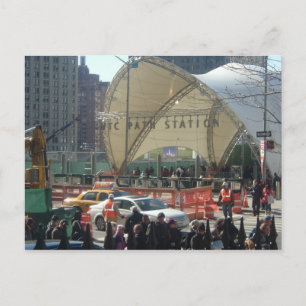 WORLD TRADE CENTER PATH STATION POSTCARD
