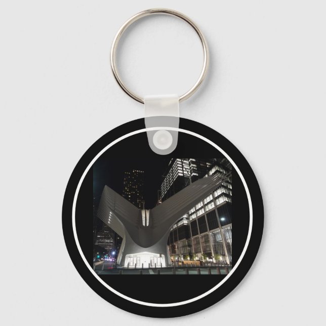 World Trade Center Transportation Hub 4-2 Keychain (Front)
