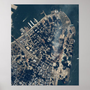 World Trade Centre After September 11th 2001 Poster