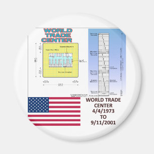 World Trade Centre Floor Plans Magnet