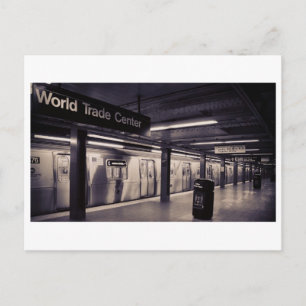 World Trade Centre station, NYC Postcard