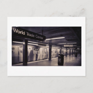 World Trade Centre Subway Station - NYC Postcard
