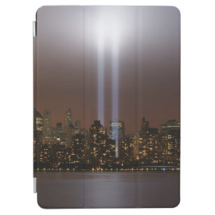 World trade centre tribute in light in New York. iPad Air Cover