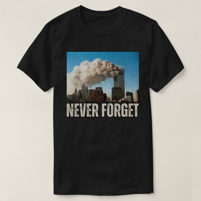 World Trade Centre Twin Towers T-Shirt (Design Front)