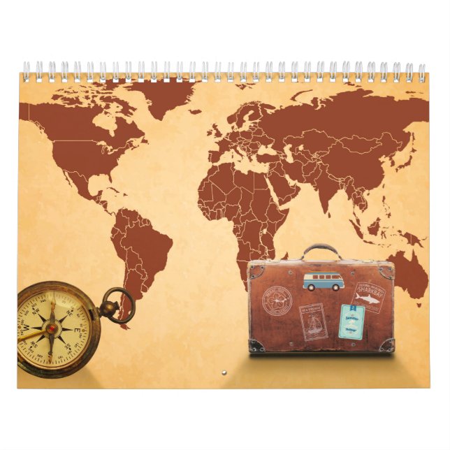 World travel calendar (Cover)