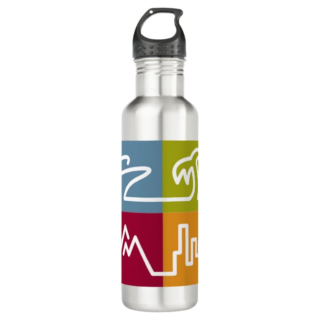 World Travel Holdings 710 Ml Water Bottle (Front)