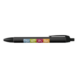 World Travel Holdings Black Ink Pen