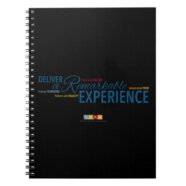 World Travel Holdings - D.A.R.E. Notebook (Front)