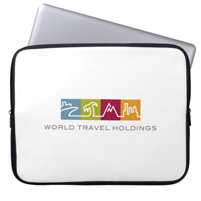 World Travel Holdings Laptop Sleeve (Front)