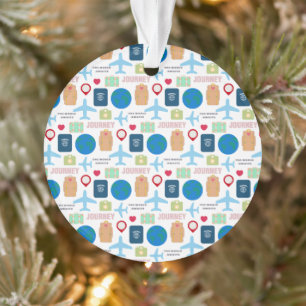 World Travel  Ornament