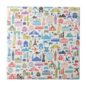 world travel tile