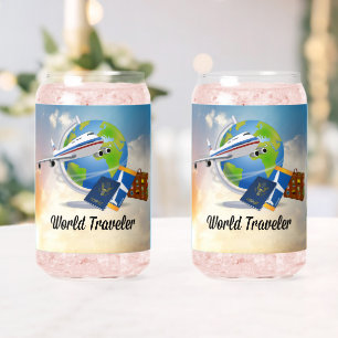 World Traveler Can Glass