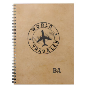 World Traveler (customizable)  Notebook