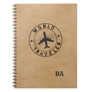 World Traveller (customisable)  Notebook