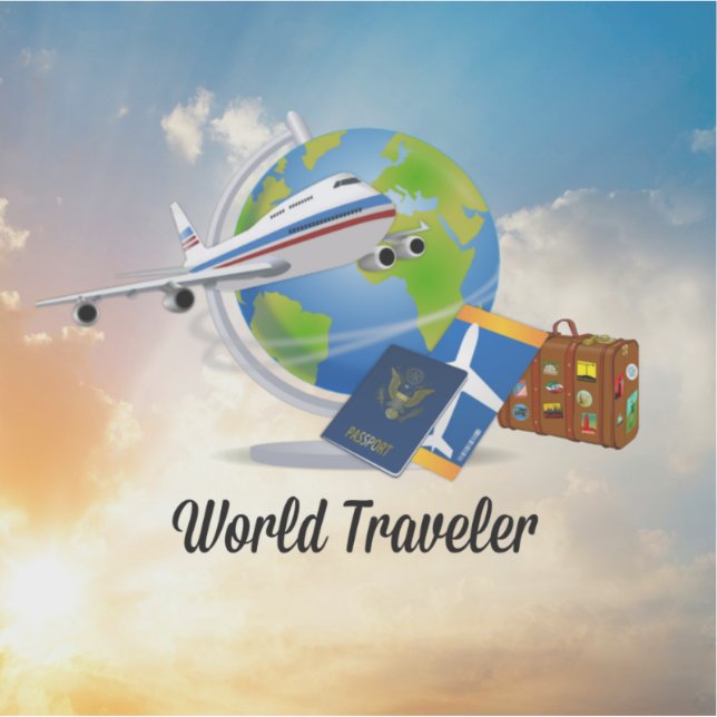 World Traveller, Design 2 (Front)