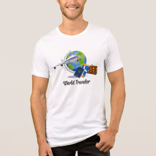 World Traveller, Packed and Ready to Go Tri-Blend Shirt