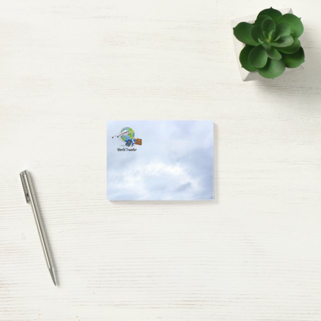 World Traveller  Post-it Notes (Office)