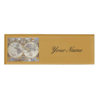 World Traveller Vintage Map Thunder_Cove