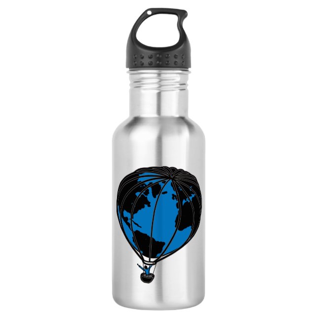 World Traveller Water Bottle (Front)
