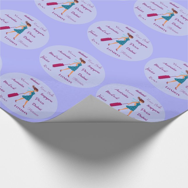 World Traveller Wrapping Paper (Corner)