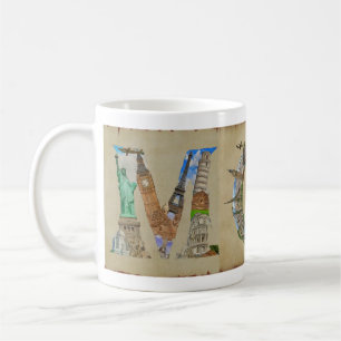 World-travelling Mum Mug: Coffee Mug