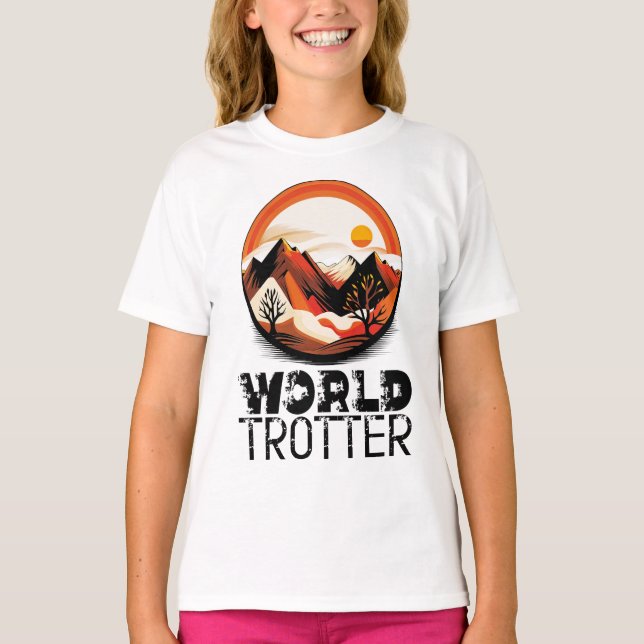World Trotter - Horizon Adventure T-Shirt (Front)